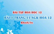 Bài 1 trang 11 SGK Hoá 12: Khái niệm Lipit, Tính chất hoá học, vật lí của chất béo